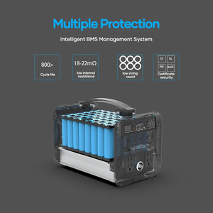 1000W Portable Power Supply for <b>Camping</b> Emergency Storage Station Solar <b>Generator</b> Household Outdoor - Product Image 4