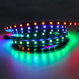 Tira de <span class=keywords><strong>LED</strong></span> Flexible SMD5050 RGB WS2811 DC12V 60led/m 5m/rollo, Direccionable, con Control Remoto, Personalizable de Fábrica, en Oferta - Product Image 3