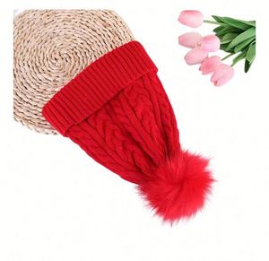 Bonnet d'hiver pour femme à double capuche, chapeau d'extérieur pour temps froid, bonnet tendance, chaud et confortable - Product Image 3