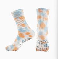 Chaussettes de yoga personnalisées avec points antidérapants, idéales pour les salles de sport intérieures, l'entraînement professionnel, la danse et les séances de Pilates
