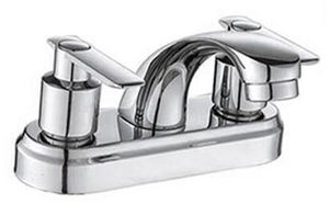 Robinet mélangeur à double poignée, origine Chine, fabriqué en laiton avec traitement de surface chromé - Product Image 4