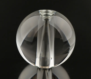 Lampada da Tavolo JY <span class=keywords><strong>con</strong></span> Sfera in Cristallo Liscia e Foro Centrale, Stile Angelo, Lucidata - Product Image 5