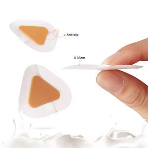 Autocollants anti-ampoules pour talons hauts, transparents, taille ajustable, autocollants en mousse PE anti-frottement, autocollants invisibles pour talons - Product Image 2