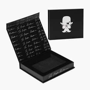 Có thể tái chế biểu tượng tùy chỉnh quần áo từ Hộp quà tặng thanh lịch cứng nhắc Hộp bao bì giấy với cửa sổ PVC - Product Image 2