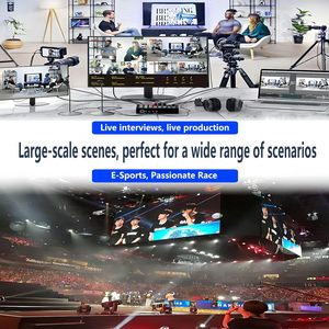 Commutateur vidéo HDMI SYONG SDI, mélangeur, capture USB, OBS, streaming en direct, commutateur <span class=keywords><strong>PIP</strong></span>, audio, mélangeur vidéo 1080P60hz - Product Image 2