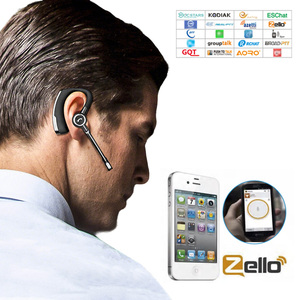 Auriculares Bluetooth de un Solo Oído con Función de Pulsar para Hablar, Auriculares Inalámbricos para Radio POC, se Conectan con Radio Bidireccional o Teléfono Inteligente - Product Image 4