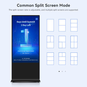 Pantalla Digital de 75 Pulgadas, 4K, Sin Táctil, de Pie, con Visualización sin Bordes, Nivel Cine - Product Image 3
