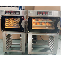 Gerador de vapor elétrico 60l hotel loja de café multifuncional forno de convenção ar para padaria