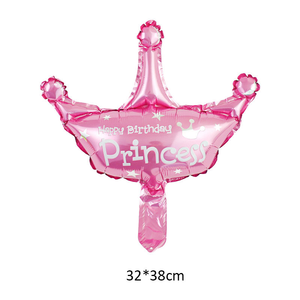 Palloncini a Corona Mini, Medi e Grandi in Foil Oro Rosa, Argento, Blu, Nero, Rosa per Feste di <span class=keywords><strong>Compleanno</strong></span> Bambino e Bambina - Product Image 6