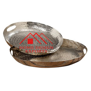 Grand plateau de service marocain pour la vaisselle - Product Image 2