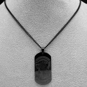 Collar KOMI de San Miguel para hombre, collares con colgante de medallón de Arcángel de protección para oración religiosa, collar de cadena de 24 pulgadas - Product Image 3