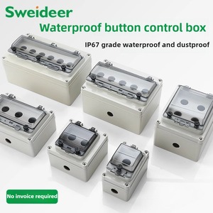 Ngoài trời không thấm nước chống bụi Tự đặt lại hộp điều khiển bắt đầu dừng thiết lập lại dừng khẩn cấp Nút nhấn công tắc nút chống bụi - Product Image 2