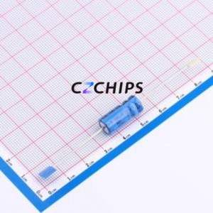 Condensador Electrolítico de Aluminio de Orificio Pasante MAL213837101E3, Orificio Pasante, D8xL18mm 100uF 20% 40V 180mA-100Hz - Product Image 1