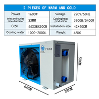 Refroidisseur à brancher 1HP 2HP, refroidisseur à glace, bain de glace, baignoire spa, petit refroidisseur