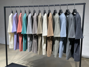 เสื้อยืดผู้ชายใส่สบายสำหรับฤดูร้อน ผ้าคอตตอนหนานุ่ม ทรงโอเวอร์ไซส์ - Product Image 2