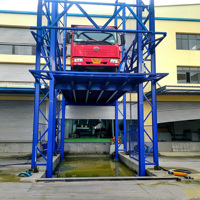 Plateforme élévatrice verticale hydraulique pour marchandises, pour la manutention interétages en usine