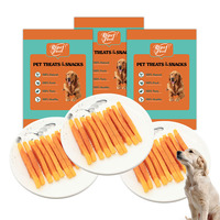 Wanpy Pet Snack Soupe à la viande Saumon Poulet Collations nutritives à haute teneur en protéines Friandises au poulet