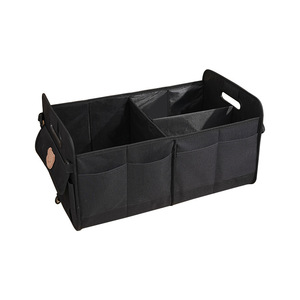 Car <b>Trunk</b> Organizer Fabric <b>Storage</b> <b>Box</b> 4-7 Compartments Customizable For Car Use - Product Image 3