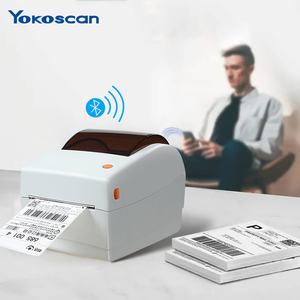 4'' Termal Etiket Yazıcısı 110mm USB Arayüzlü Etiket ve <span class=keywords><strong>Sticker</strong></span> Baskısı için Ekspres İrsaliye Yazıcısı - Product Image 5
