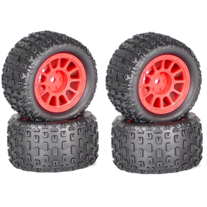 Pneus Bigfoot à l'échelle 1/18 conçus pour les voitures RC <span class=keywords><strong>ARRMA</strong></span> 1/TYPHON <span class=keywords><strong>GRANITE</strong></span> Small <span class=keywords><strong>Granite</strong></span> Typhoon FXB - Product Image 2