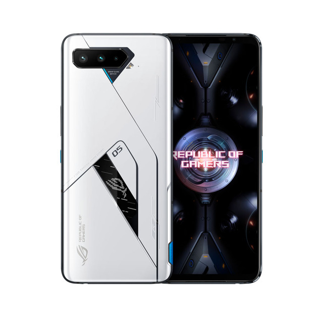 Original White ROG Phone 5 Ultimate SN888 18G RAM 512G ROM 144Hz AMOLED Screen 6.78