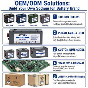 48V 100Ah Natrium-Ionen-Batteriepack 4,8kWh Alternative für <span class=keywords><strong>Natron</strong></span> BluePack Faradion für USV Solar Niedriggeschwindigkeits-Elektrofahrzeuge - Product Image 4