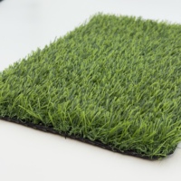 AlwaysGreen Hochdichte 40mm/50mm/60mm Synthetischer Kunststoff Kunstrasen Rolle Langlebiger Feuerfester Outdoor-Rasen für den Garten