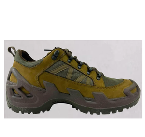 TSB08 Brown Green CP Customized Outdoor Brown Ankle Middle Cut <b>Boots</b> Ankle Height <b>Hiking</b> Outdoor Heavy Duty Training Shoes - Product Image 2