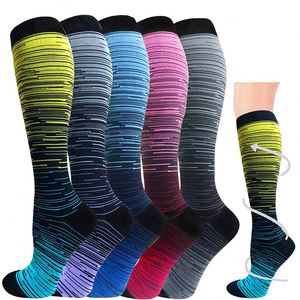 Comfortable Durable High Quality Top Rated Custom Fashion Nurse <b>Compression</b> <b>Socks</b> <b>Compression</b> 20-30 Mmhg <b>Running</b> <b>Socks</b> 2022 - Product Image 2
