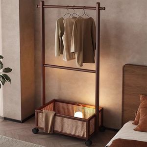 Hotel coat <b>rack</b>, bedroom and home indoor floor-standing coat <b>rack</b>, reinforced <b>clothes</b> drying and storage <b>rack</b> wholesale. - Product Image 1