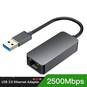 محول إيثرنت RTL8156B للشبكة السلكية الخارجية، محول USB3.0 إلى RJ45، بطاقة شبكة سلكية LAN بسرعة 2500 ميجابت في الثانية للكمبيوتر - Product Image 1