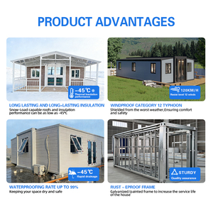 Casa Contenedor Expandible Portátil <span class=keywords><strong>de</strong></span> Bajo Costo <span class=keywords><strong>de</strong></span> 40 pies, Hotel Modular, Vivienda <span class=keywords><strong>de</strong></span> 3 Dormitorios, Oficina <span class=keywords><strong>de</strong></span> Lujo, Mejor Compra - Product Image 2