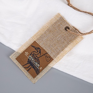 ป้ายแขวนเสื้อผ้าออกแบบได้เองเป็นมิตรต่อสิ่งแวดล้อมป้ายแขวนเสื้อผ้า - Product Image 4