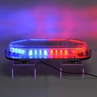 Minibarra de luz Led estroboscópica, magnética, de emergencia