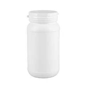-Tirando de la tapa 300 ml botella blanca botella de embalaje al por mayor productos para el cuidado de la salud de buena calidad