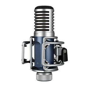 Pour Takstar SM-9 Studio enregistrement filaire Microphone bureau condensateur Microphone alimentation fantôme filtre Pop écran anti-vent pour Radio - Product Image 1