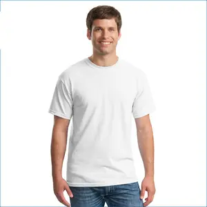 Magliette nere di moda di vendita calda all'ingrosso magliette pesanti vintage in bianco di cotone