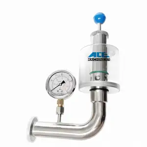 Elbow Type DIN Standard 0 To 4Bar Gas Carbon Dioxide Pressure Regulating Valve