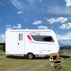 Autocaravana con Gran Espacio, Remolque Todoterreno, Camioneta RV, Carrito de Viaje para Acampar, para 4-6 Personas - Product Image 3