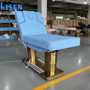 KISEN - Lit de beauté de luxe en promotion, 4 moteurs, lit de massage électrique pour salons de beauté, table de cosmétique, chaise, lit de spa facial - Product Image 3