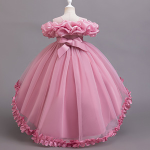 Robes <span class=keywords><strong>de</strong></span> demoiselle d'honneur à fleurs <span class=keywords><strong>de</strong></span> nouvelle conception 2026 - Robes <span class=keywords><strong>de</strong></span> cérémonie pour enfants - Product Image 3