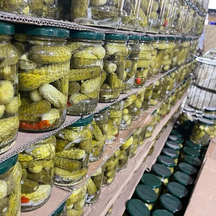 TOP QUALITY PICKLED CUCUMBER / PICKLED BABY CUCUMBER 3-6cm / CANNED PICKLE CUCUMBER JARS - Whatsapp 0084 989 322 607