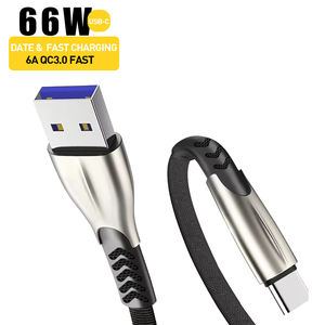 Cable USB Tipo <span class=keywords><strong>C</strong></span> EONLINE con Carga Rápida 4.0 3.0, 6A 66W, Supercarga, Cable Tipo <span class=keywords><strong>C</strong></span> para Carga Rápida y Transmisión de Datos para Huawei - Product Image 1