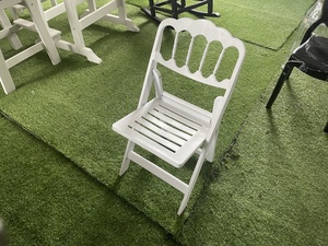 <span class=keywords><strong>เก้าอี้</strong></span>พับได้สำหรับงานปาร์ตี้850lbs นโปเลียนพลาสติกบุนวมสีขาว - Product Image 5