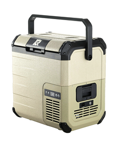 Refrigerador Portátil para Auto de 18L con Sistema de Compresor a Batería, Diseño para Exteriores, 12V/24V/220V, Congelador de -20~10°C, Puerta de Plástico - Product Image 4