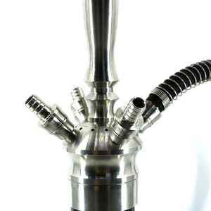 Hot Sale Large Size Pipe Hubbly Stainless Steel Full Set Shisha Hookah <strong>Sisha</strong> - Product Image 6