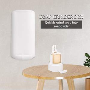 Râpe à savon murale pour savon en barre, sans perçage, étanche, pour salle de bain - Product Image 2