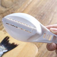 Brosse à écailles de poisson, grattoir à peau de poisson, couteau à poisson à démontage rapide, grattoir de nettoyage et d'épluchage, écailleur