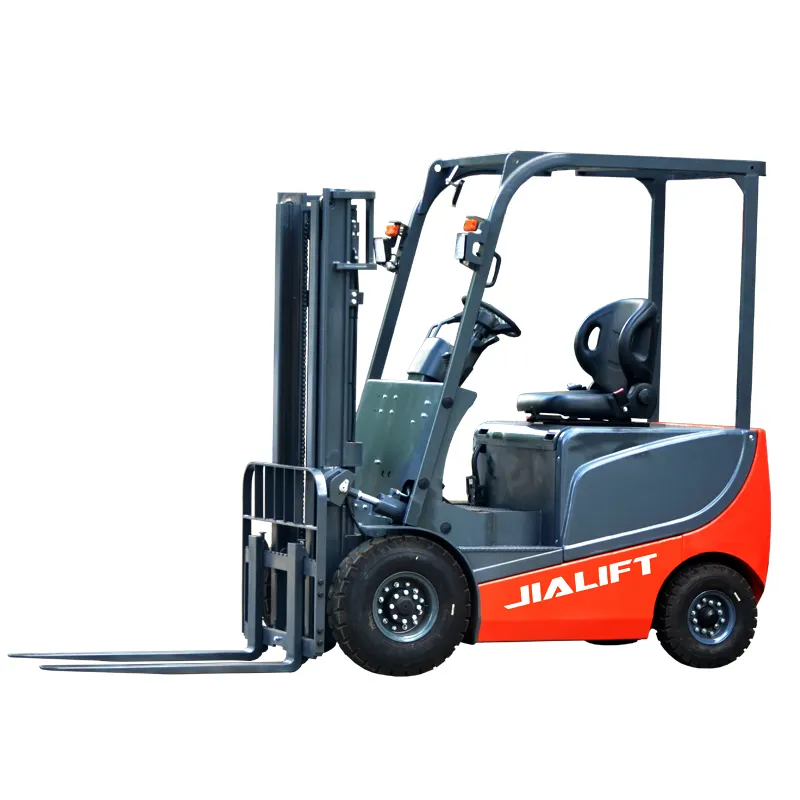 JIALIFT Manufacturer 1.6ton 4 Wheels 48V/385Ah Electric Forklift