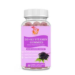 Gomitas de Vitaminas D3+K2 con Azúcar, OEM ODM, para Apoyar la Salud del Corazón y los Músculos, Gomitas para la Salud Inmunológica - Product Image 1